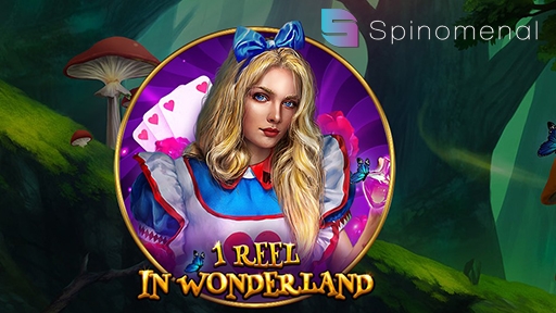 Casino Slots 1 Reel  In Wonderland